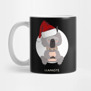 Fa la la llamaste llama funny christmas llama design Mug